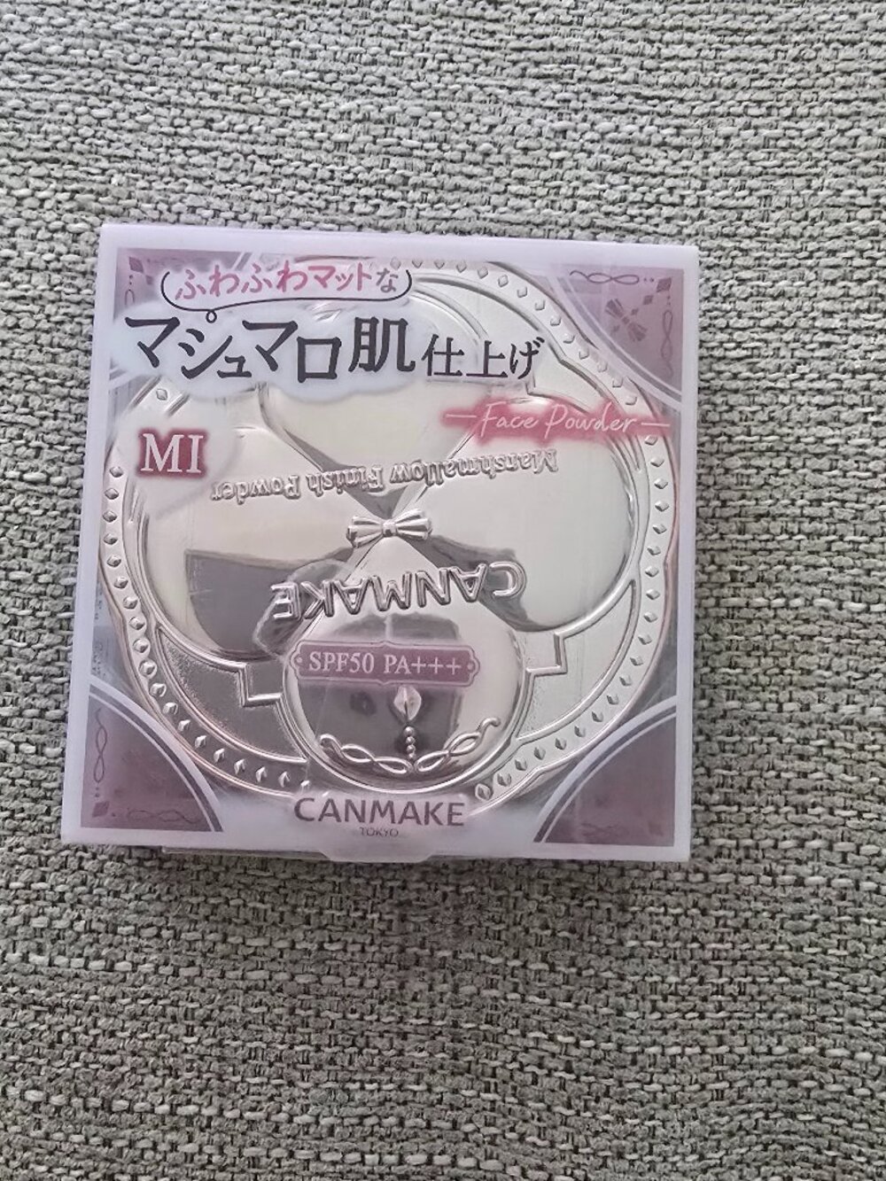 CANMAKE Face Powder, Marshmallow Finish Powder #MI (SPF50 PA+++) - Japan Makeup